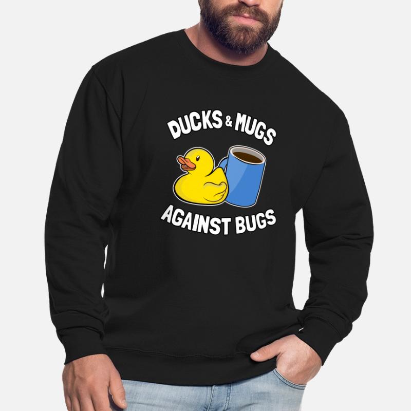 Programmierer Ente Programmieren Debugging Lustig Unisex Pullover