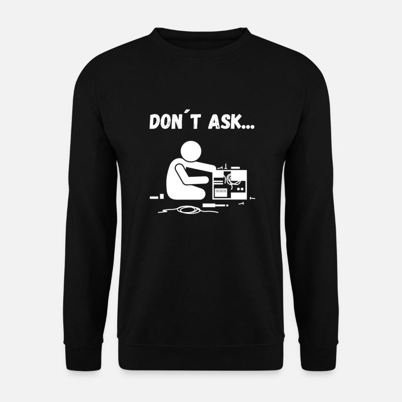 Support informatique - Sweat-shirt Unisexe - noir