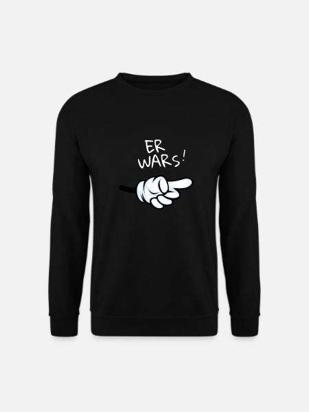 Er wars - Unisex Pullover - Schwarz