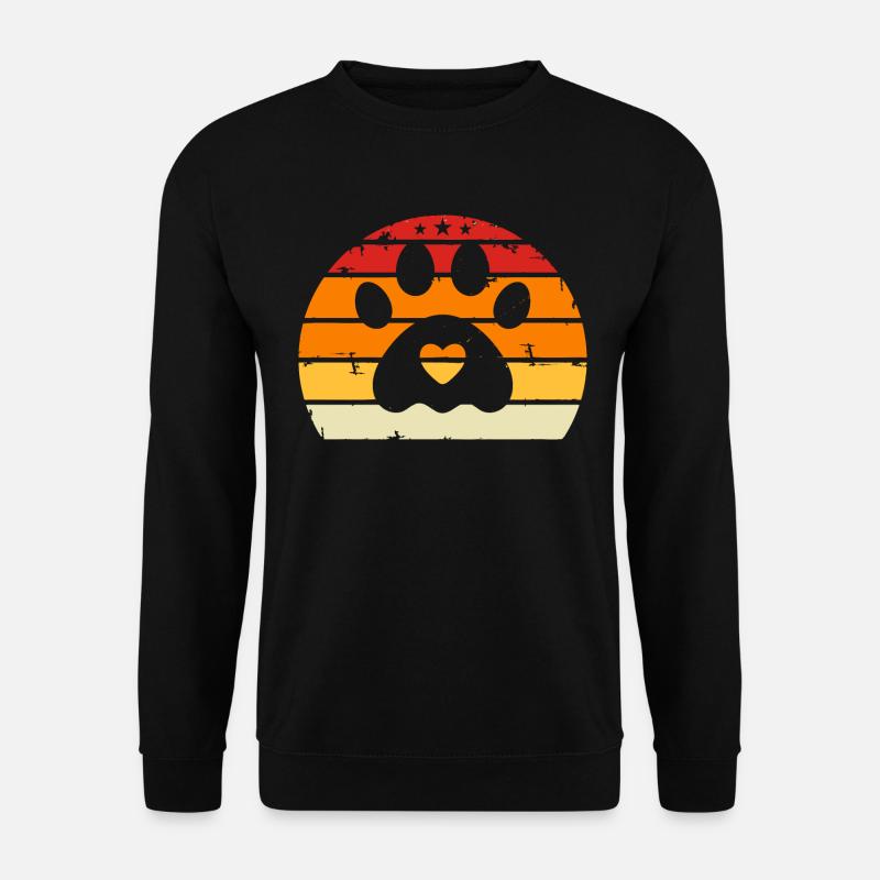 Hundeliebhaber, Hundetier Geschenk - Unisex Pullover - Schwarz