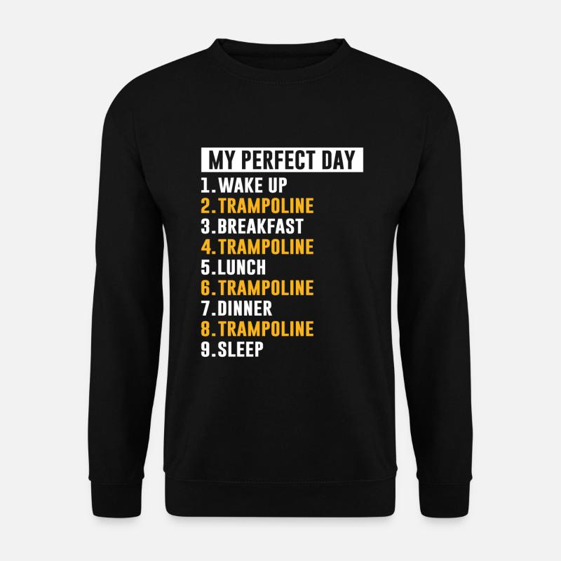 Trampoline - Unisex Sweatshirt - black