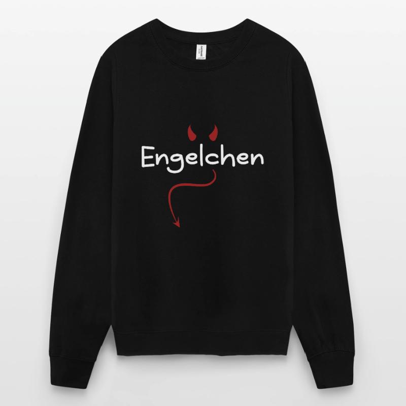 Engelchen Engel Kostüm Teufelchen oder Engelchen Unisex Pullover