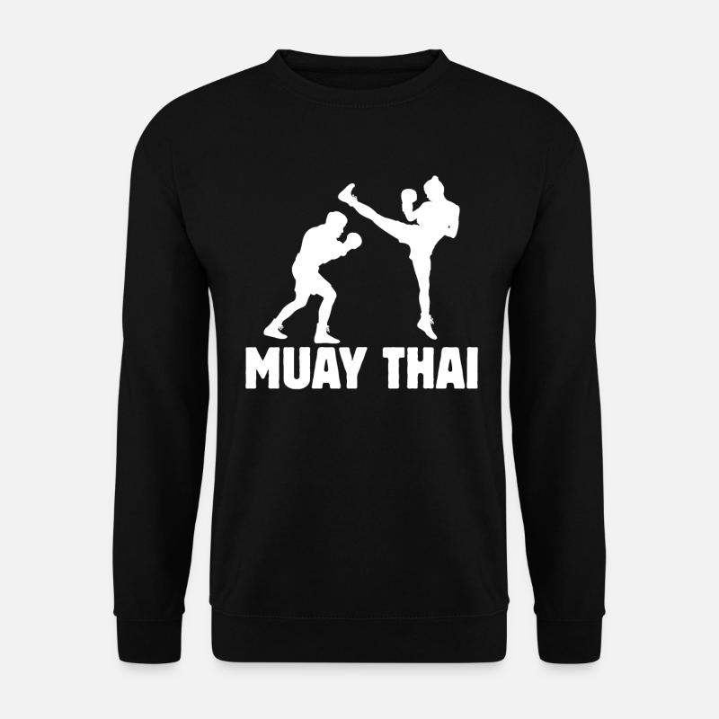 Muay Thaï - Sweat-shirt Unisexe - noir