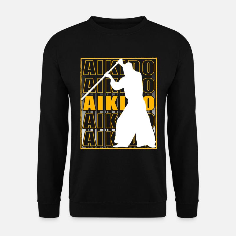 Aikido - Unisex Pullover - Schwarz