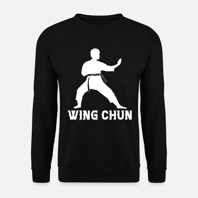 Wing Chun - Unisex Pullover - Schwarz