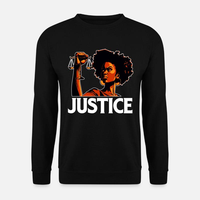 Justice - Unisex Sweatshirt - black