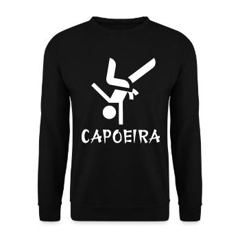 Capoeira - Unisex Pullover - Schwarz - Vorne - Alina (178cm) & Michal (187cm)