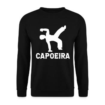 Capoeira - Unisex Sweatshirt - black - Front - Alina (178cm) & Michal (187cm)