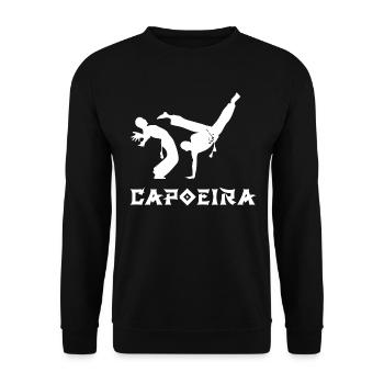 Capoeira - Unisex Pullover - Schwarz - Vorne - Alina (178cm) & Michal (187cm)