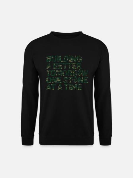 Mason Masonic Camo Freemason - Unisex Sweatshirt - black