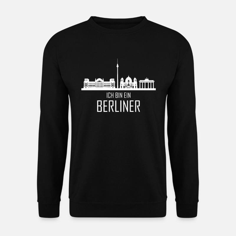 Berlin Skyline I'm a Berliner - Unisex Sweatshirt - black