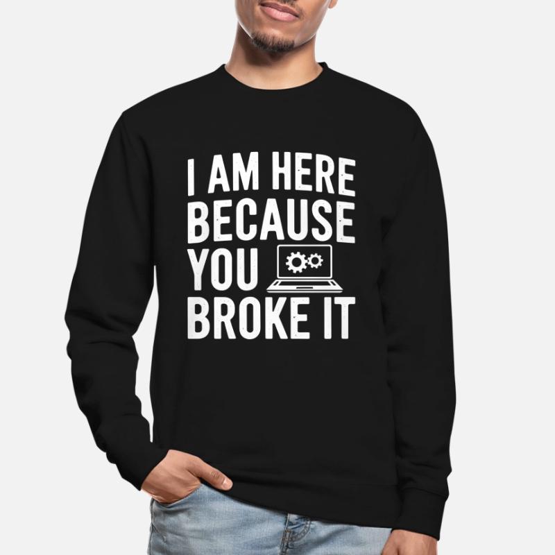 Support Administrateur Nerd Computer Tech Sweat-shirt Unisexe