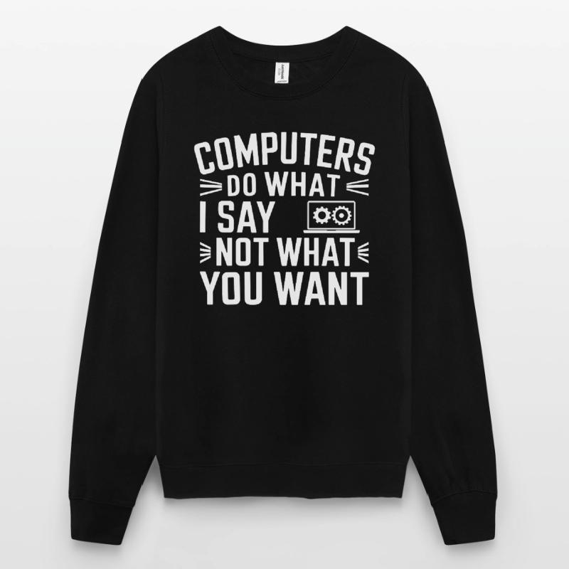 Support Administrateur Nerd Computer Tech Sweat-shirt Unisexe
