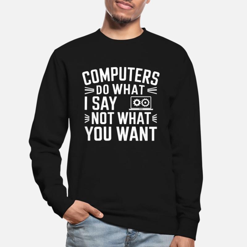 Support Administrateur Nerd Computer Tech Sweat-shirt Unisexe