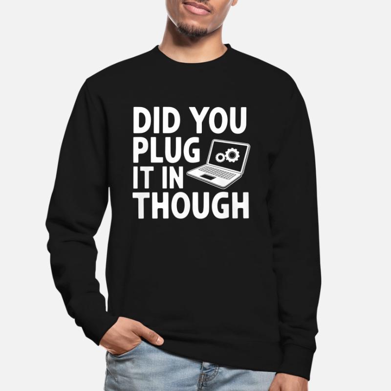 Support Administrateur Nerd Computer Tech Sweat-shirt Unisexe