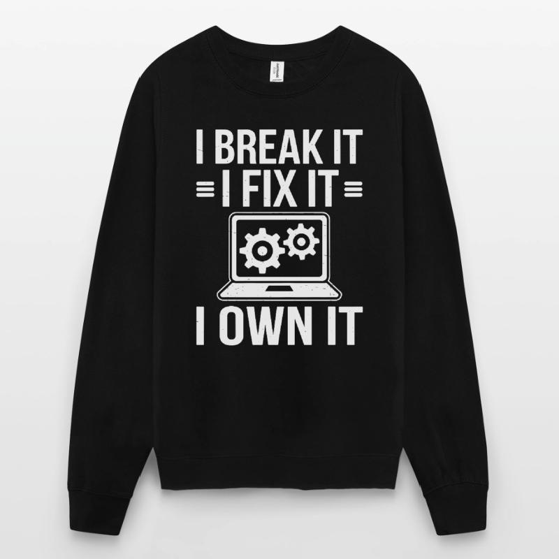 Administrator Support Nerd Computer Tech Unisex Sweatshirt