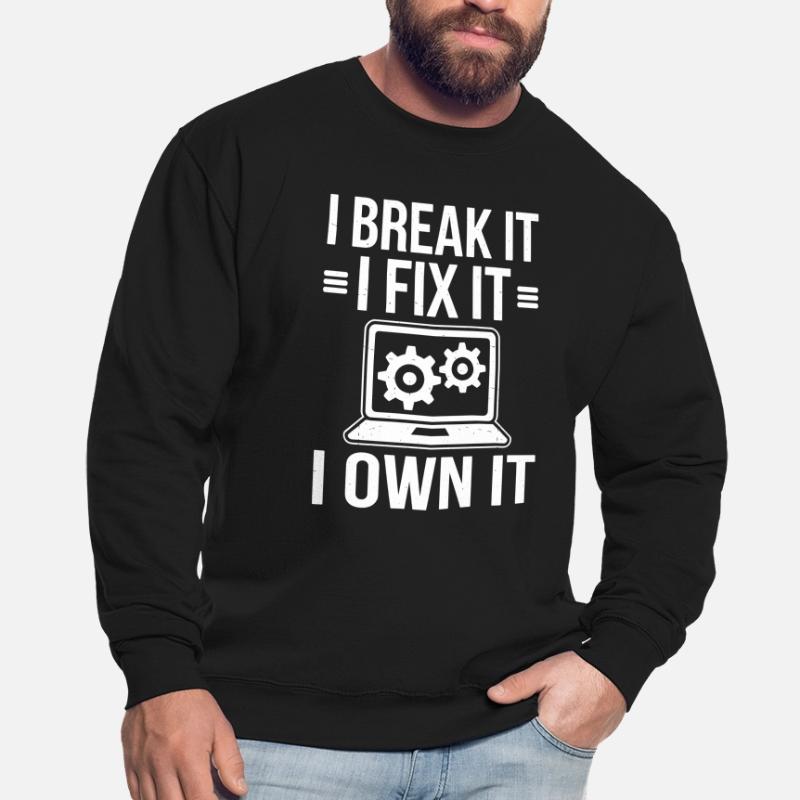 Administrator Support Nerd Computer Tech Unisex Sweatshirt