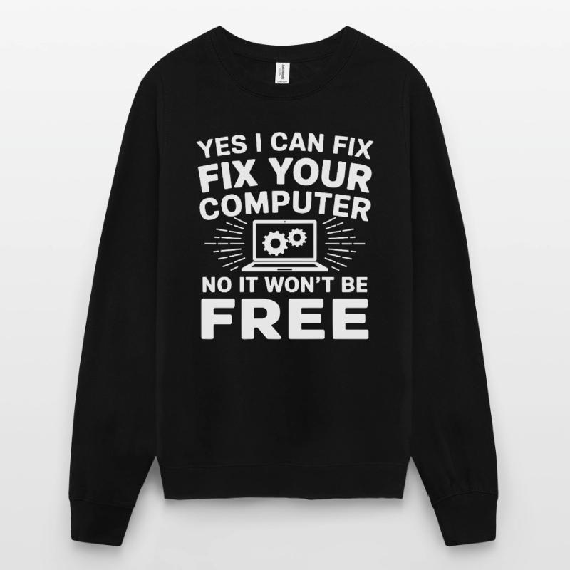 Administrator Support Nerd Computer Tech Unisex Sweatshirt
