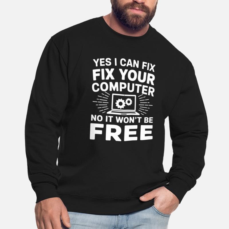 Support Administrateur Nerd Computer Tech Sweat-shirt Unisexe