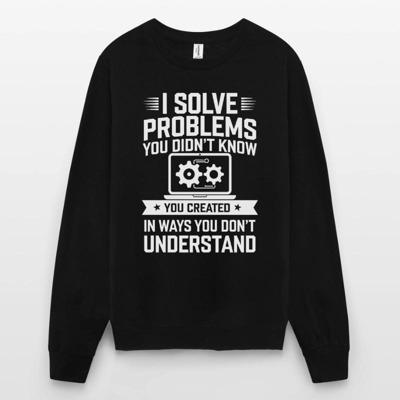 Support Administrateur Nerd Computer Tech Sweat-shirt Unisexe