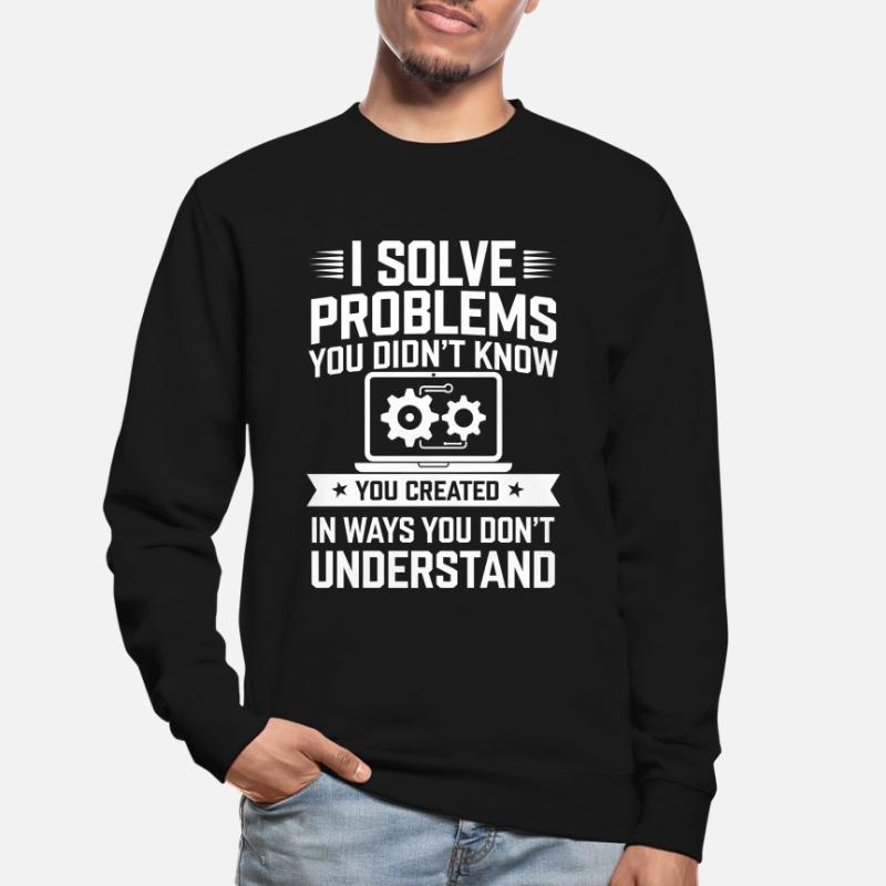 Support Administrateur Nerd Computer Tech Sweat-shirt Unisexe