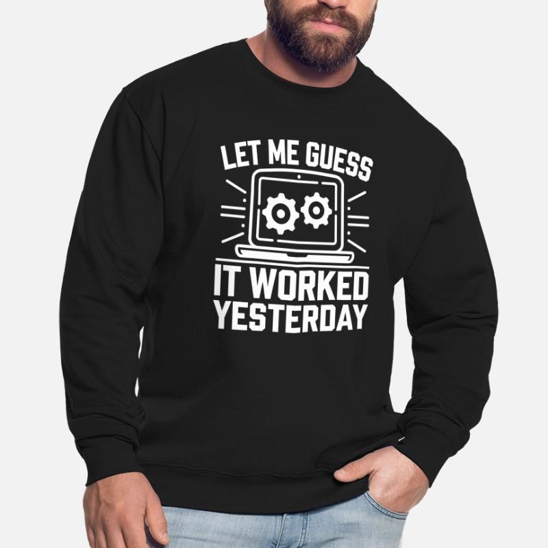 Support Administrateur Nerd Computer Tech Sweat-shirt Unisexe