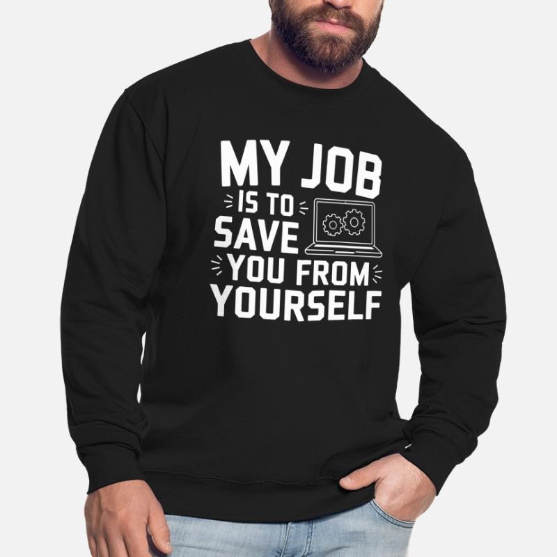 Support Administrateur Nerd Computer Tech Sweat-shirt Unisexe