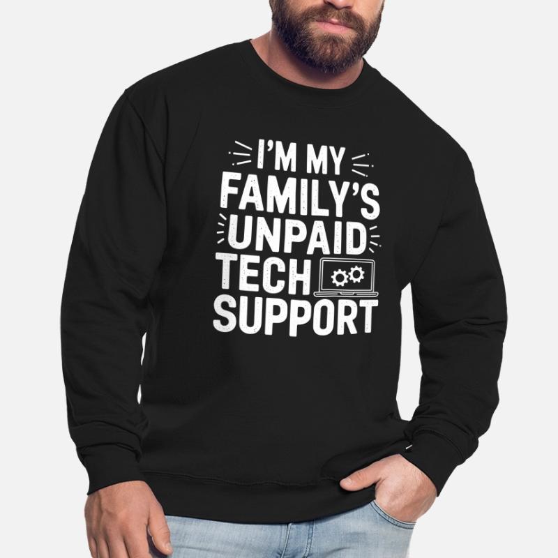 Support Administrateur Nerd Computer Tech Sweat-shirt Unisexe