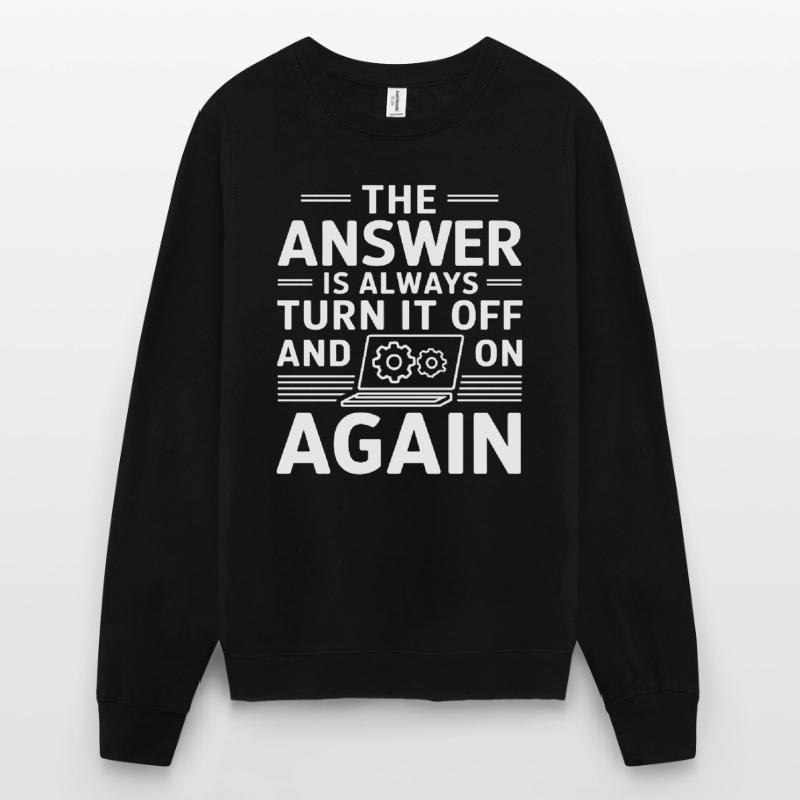 Administrator Support Nerd Computer Tech Unisex Pullover