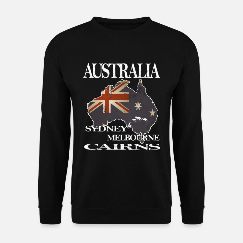 Australia, Sydney, Melbourne, gift - Unisex Sweatshirt - black
