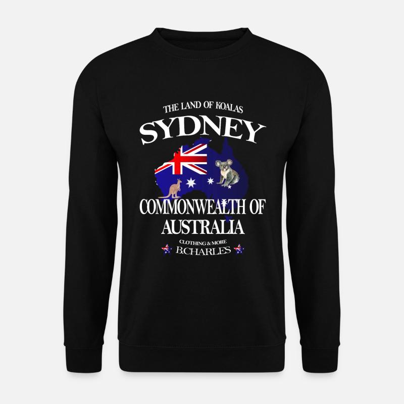 Australien - Unisex Pullover - Schwarz