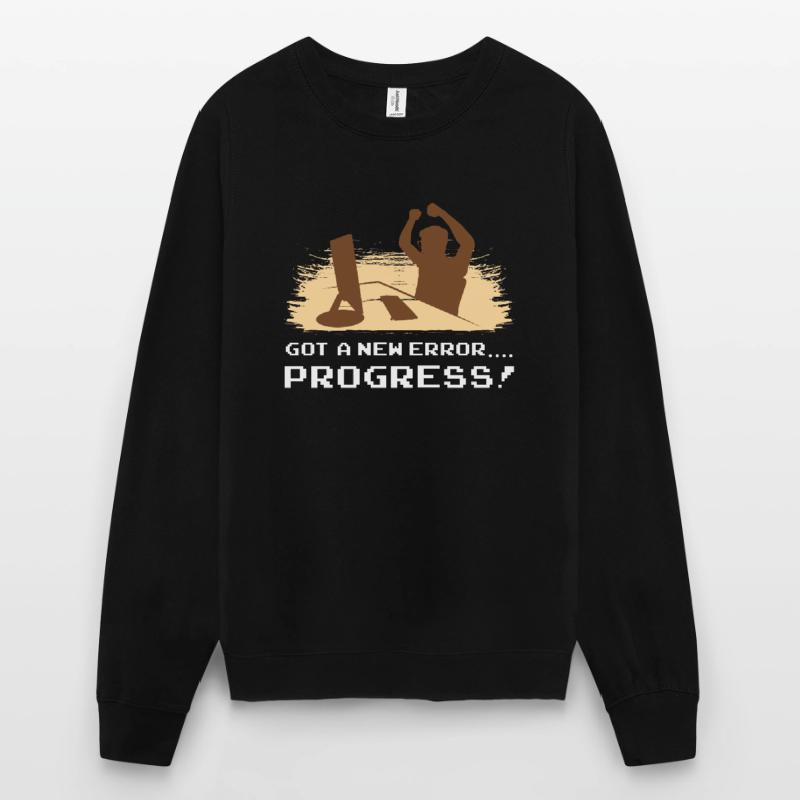 Computer scientist program software development process Unisex Sweatshirt