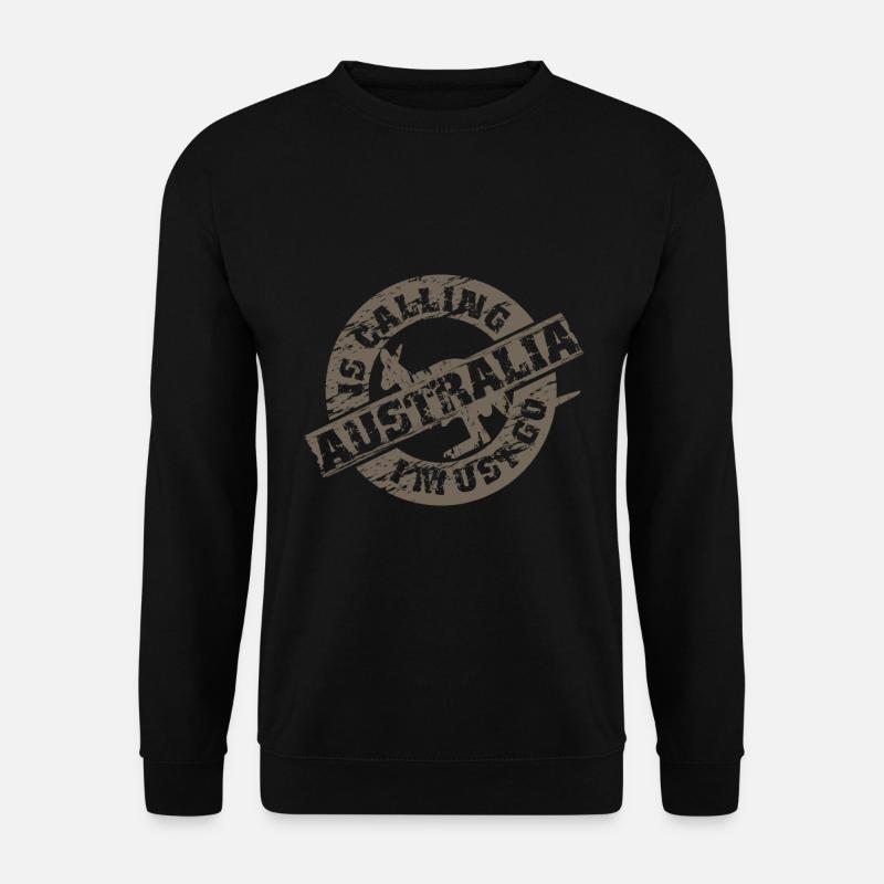 Kangaroo I Australia appelle I Koala Bear - Sweat-shirt Unisexe - noir
