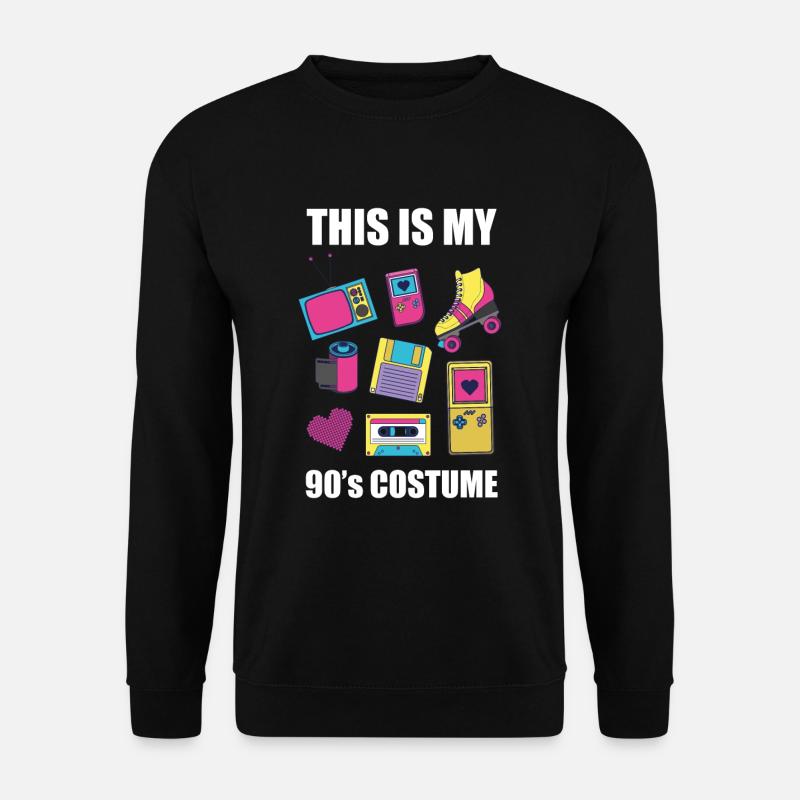80s 90s 80s 90s - Unisex Sweatshirt - black