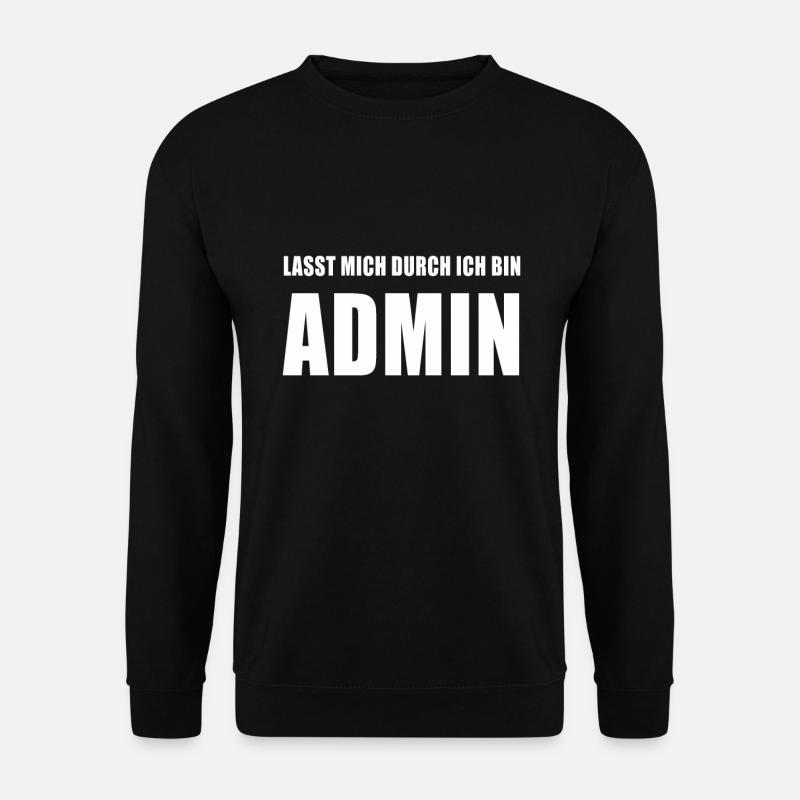 programmierer informatik coding entwickler - Unisex Pullover - Schwarz