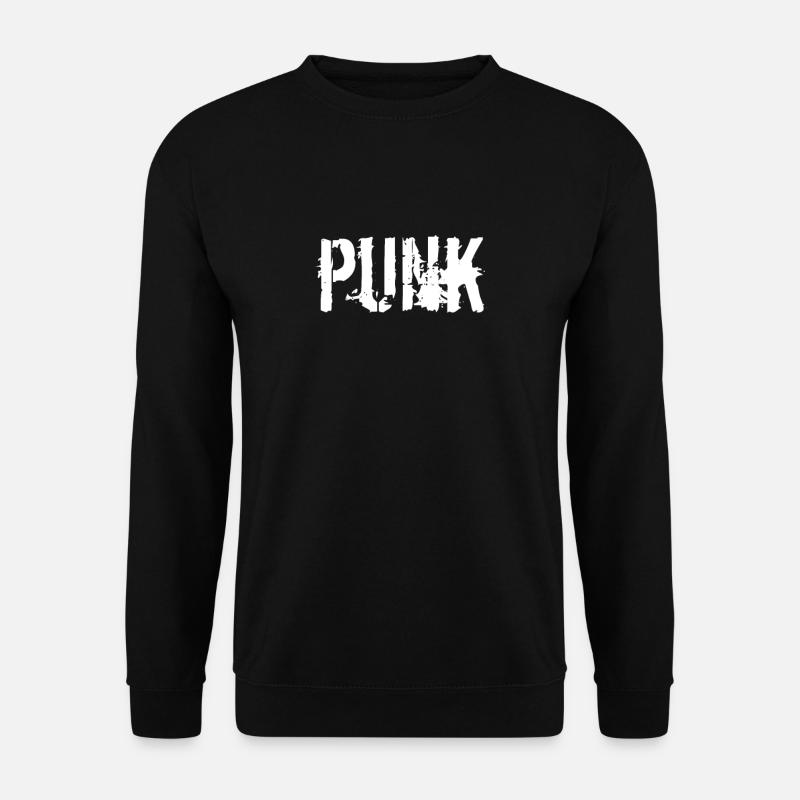 punker rocker punk punkrock - Unisex Pullover - Schwarz