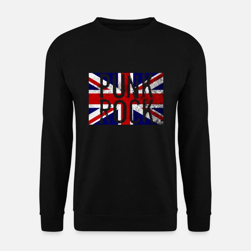 rocker punkrock punker punk - Unisex Pullover - Schwarz