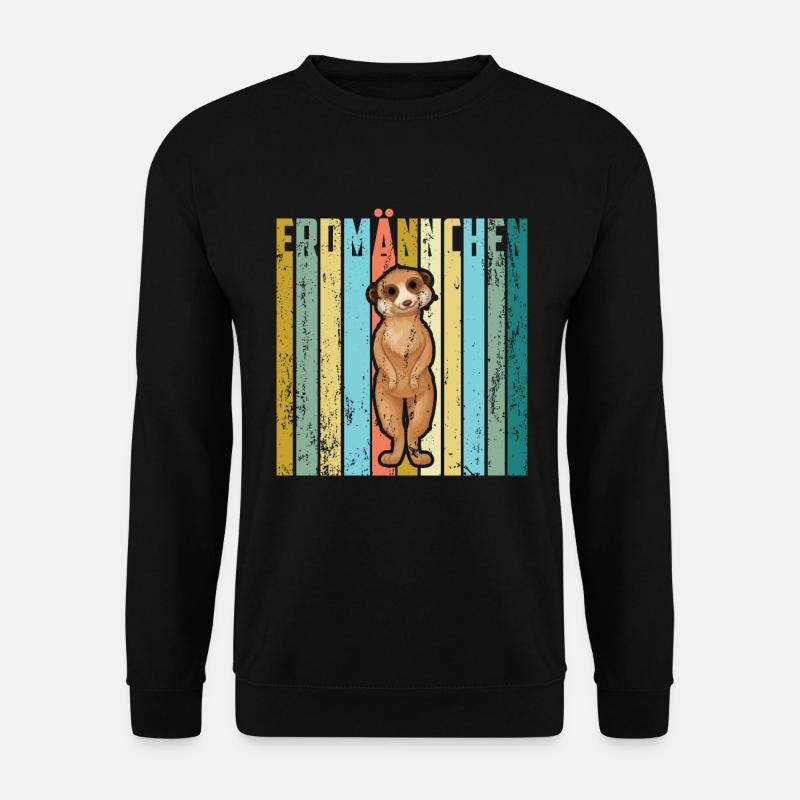 Das Erdmännchen - Unisex Pullover - Schwarz