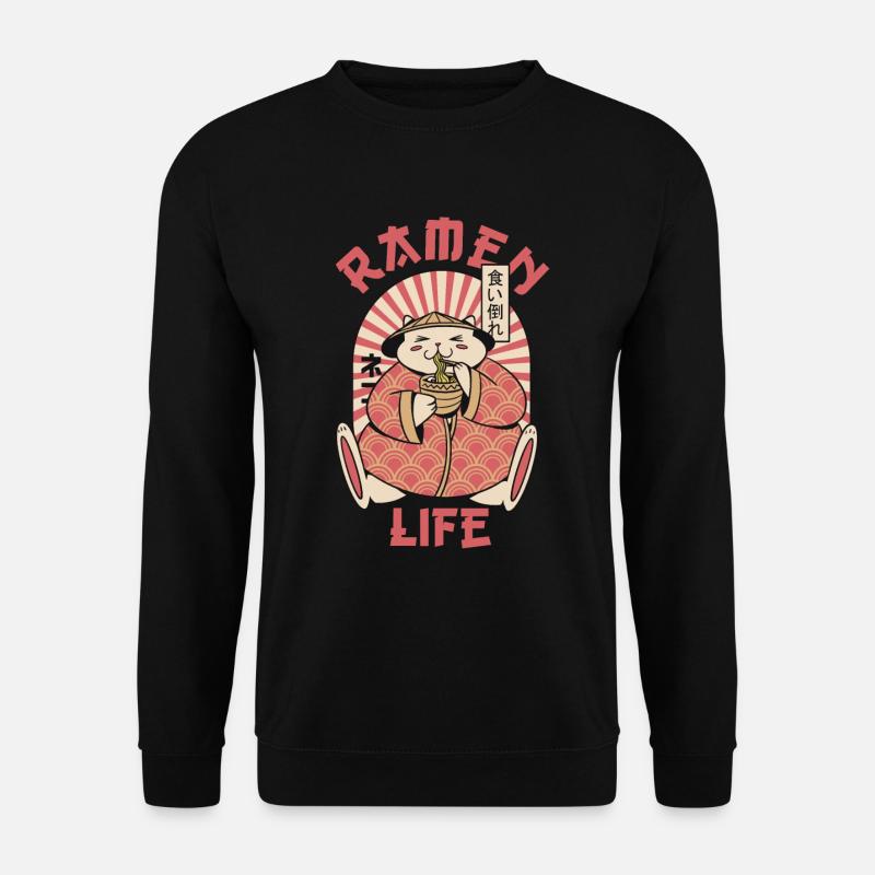 Ramen Life - Unisex Pullover - Schwarz