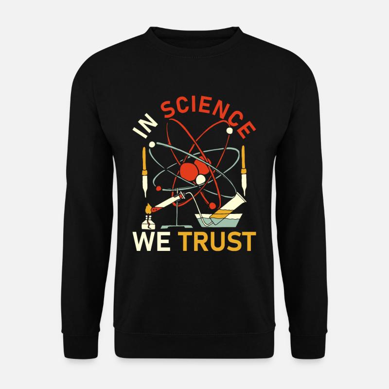 Science nerd geek physics - Unisex Sweatshirt - black