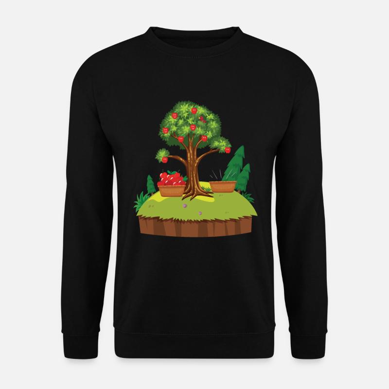 The Apple Tree - Unisex Sweatshirt - black