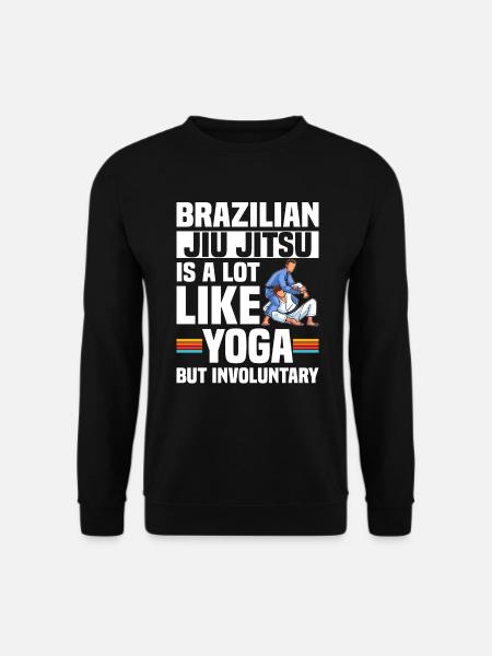 Brazilian Jiu Jitsu Bjj - Unisex Pullover - Schwarz