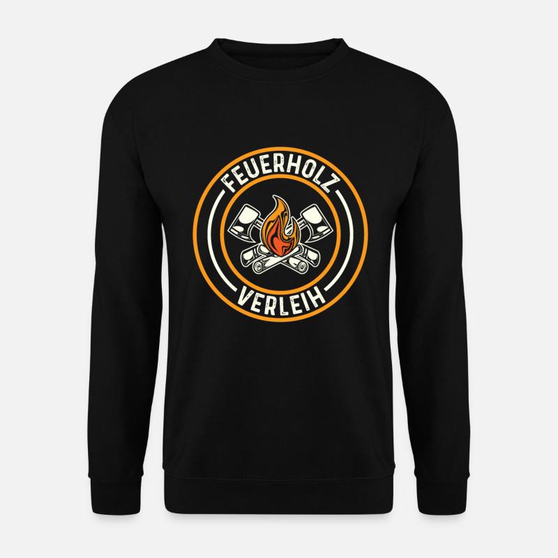 FEUERHOLZ VERLEIH - Unisex Pullover - Schwarz