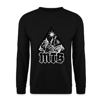Mtb 1 07 Artboard 8 - Unisex Sweatshirt - black - Front - Alina (178cm) & Michal (187cm)