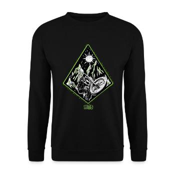 Mtb 1 07 Artboard 8 - Unisex Sweatshirt - black - Front - Alina (178cm) & Michal (187cm)
