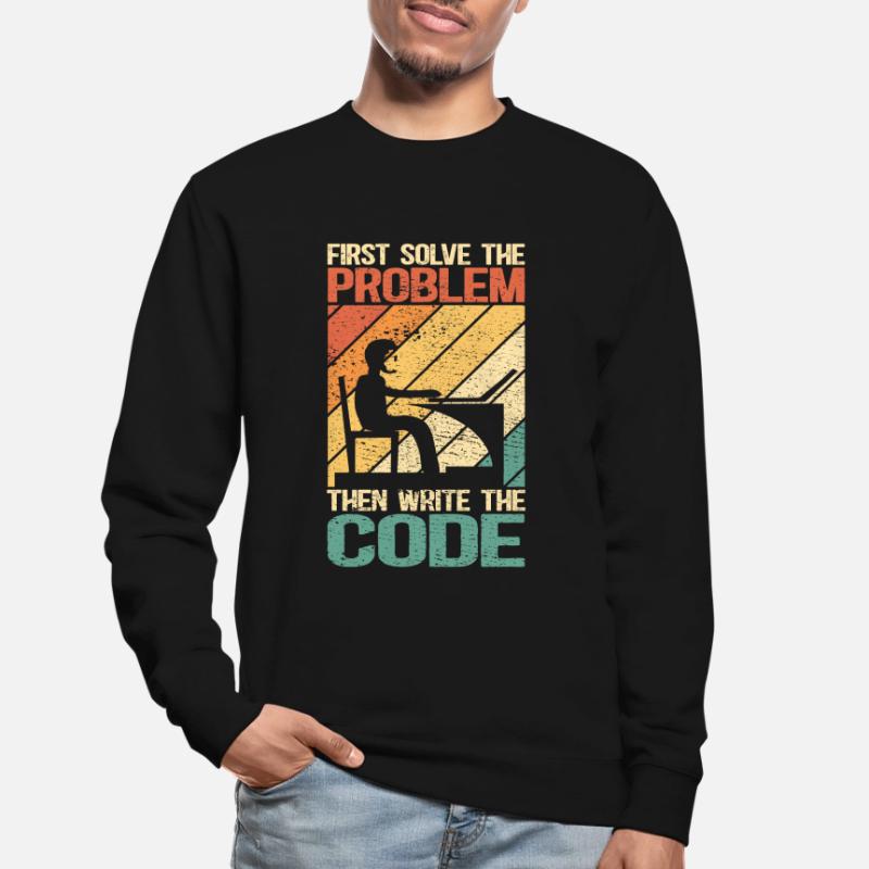 Software-Entwickler Programmierer programmieren Unisex Pullover