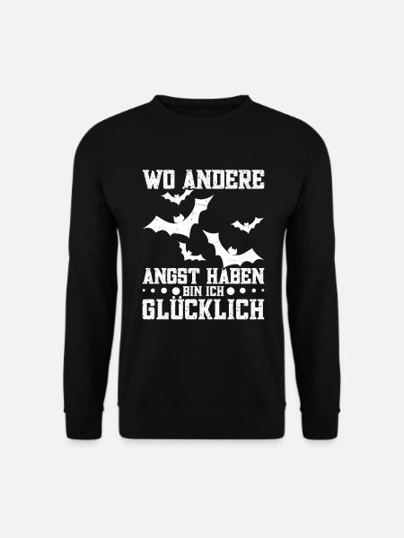 Fledermaus Fledermauszüchter Fledermausliebhaber - Unisex Pullover - Schwarz