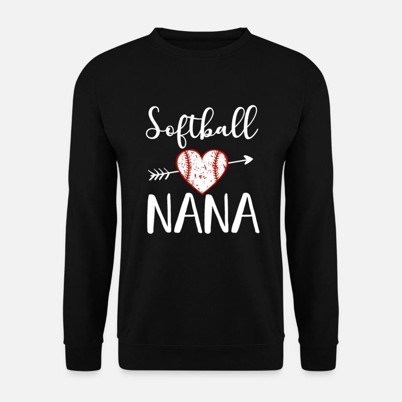 Softball Nana - Unisex Sweatshirt - black