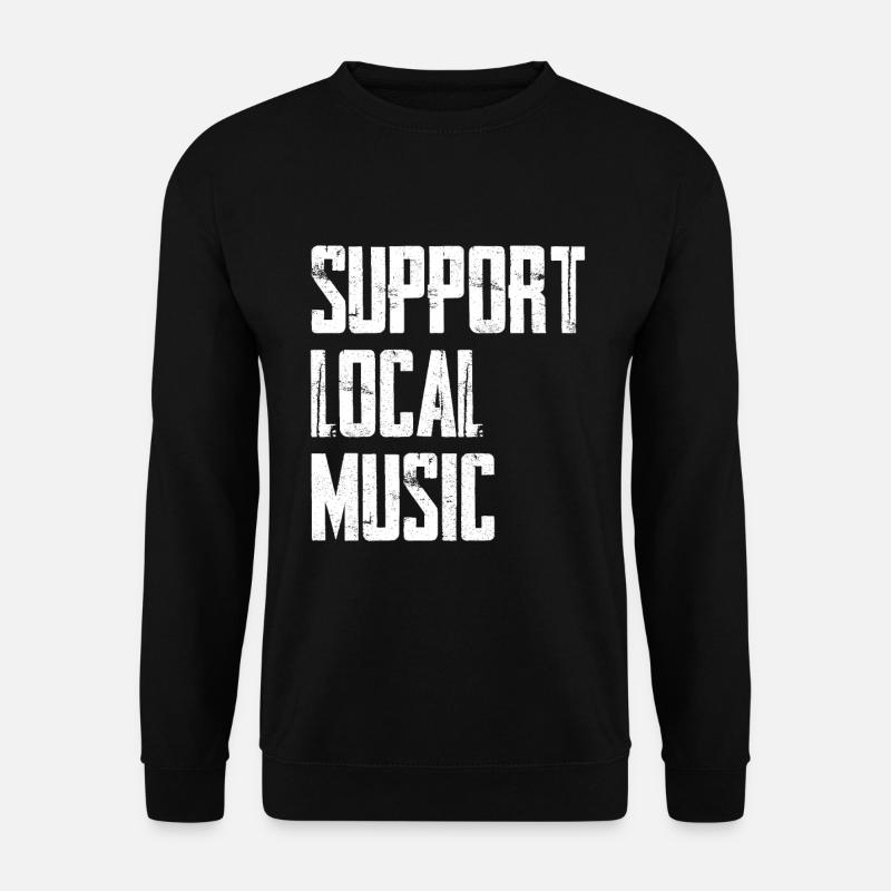 Support Local Music - Unisex Pullover - Schwarz