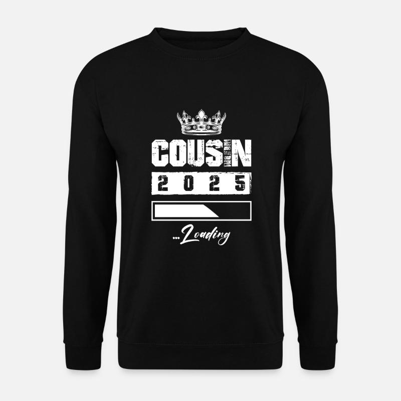 Cousin 2025 Loading - Unisex Pullover - Schwarz